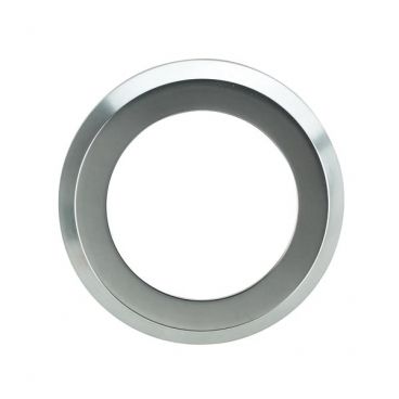 Dispense-Rite SLR2R-SS 7-1/8" Silver Satin Ring Bezel For SLR-2 Series Cup Dispensers