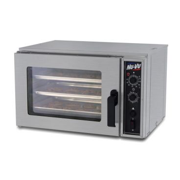 Doyon NCO3 Nu-Vu 29" Stainless Steel Half Size Electric Countertop Oven - 1.7 kW