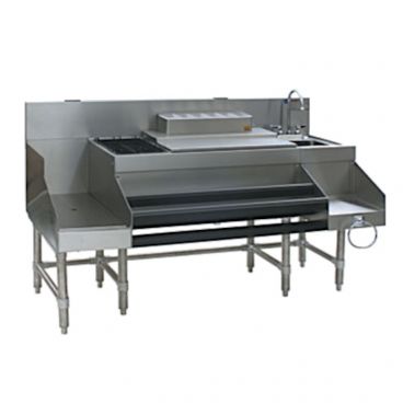 Eagle Group CCS-60-1 Spec-Bar 60" Wide Combination Ice Bin/Cocktail Station