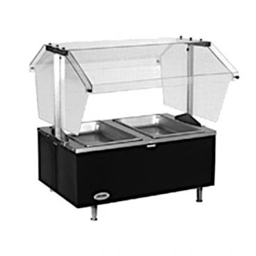 Eagle Group CDHT2-120 Deluxe Service Mate Electric Two Well Countertop Buffet Hot Food Table - 120V