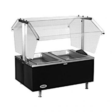 Eagle Group CDHT2-240 Deluxe Service Mate Electric Two-Well Tabletop Buffet Hot Food Table - 240V