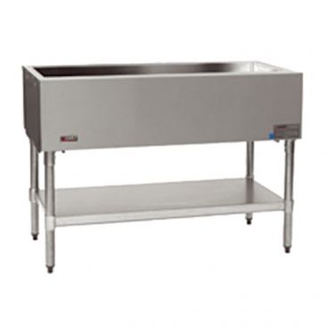 Eagle Group SCP-3 48" Cold Food Table w/ Stainless Steel Legs and Undershelf