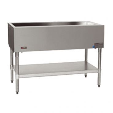 Eagle Group SCP-5 79" Cold Food Table w/ Stainless Steel Legs and Undershelf