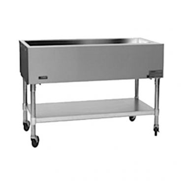 Eagle Group SPCP-3 48" Portable Cold Food Table w/ Stainless Steel Legs and Undershelf