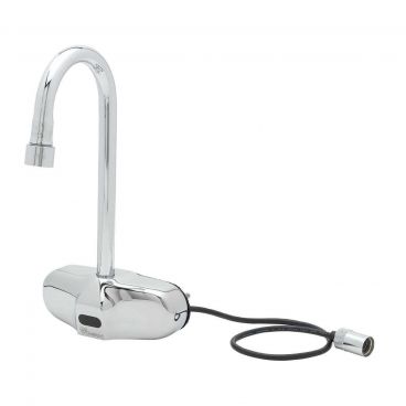 T&S Brass EC-3105-HG Wall Mount Electronic Faucet with 4" Centers