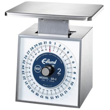 Edlund SR-10 Premier Series Rotating Dial NSF Certified 10 lb Portion Scale