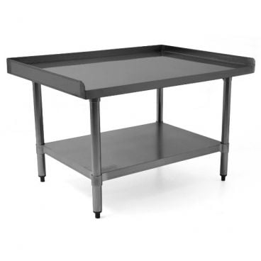 Eagle BPT-2472EG 72" x 24" 18/430 Stainless Steel Equipment Stand With 1 1/2" Upturns And Galvanized Undershelf