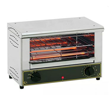 Equipex BAR-100/1 Electric 18” Wide Single Shelf Toaster Oven With Top And Bottom Quartz Heating Elements - 120V, 1.7kW