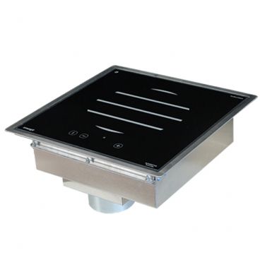 Equipex GL3000 DI Leo 16 3/8" Wide Drop-In Adventys Induction Range With 1 Burner And Capacitive Touch Controls, 208/240 Volts 3000 Watts