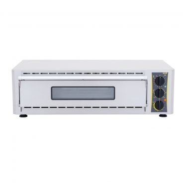Equipex PZ-4302D 35-1/4” Wide Electric Countertop Upper Crust Pizza Oven - 208/240V, 5.7kW