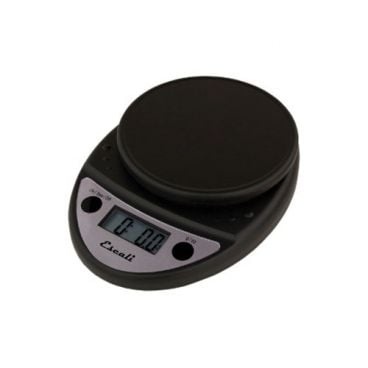 Escali SCDG11BK Primo Black Digital Scale - 11lb / 5kg Capacity