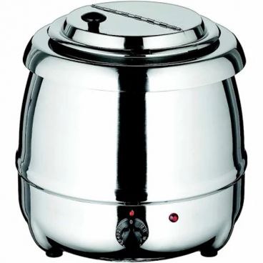 Winco ESW-70 10 qt. Stainless Steel Soup Warmer Set