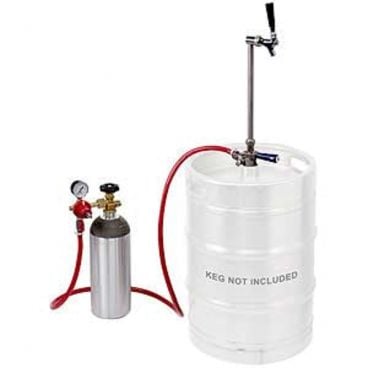 Micro Matic EZ-TAP-S European S System Party Dispensing System With Chrome Plated Solid Brass Beer Faucet