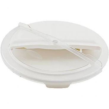 Winco FCW-10RC Rotating Lid for 10 Gallon Heavy Duty Trash Can