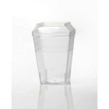 Fineline Tiny Temptations 6404-L Clear Dome Lid for 4 oz. Tiny Tumbler