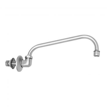 Fisher 1813 Backsplash Mounted Faucet with 16" Swing Nozzle and 2.2 GPM Aerator