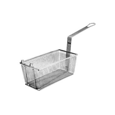 13 1/4" x 4 1/4" x 5 1/2" Fryer Basket with Front Hook