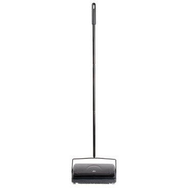 Winco FSW-11 Steel Rotary Carpet/Floor Sweeper with Natural Bristles