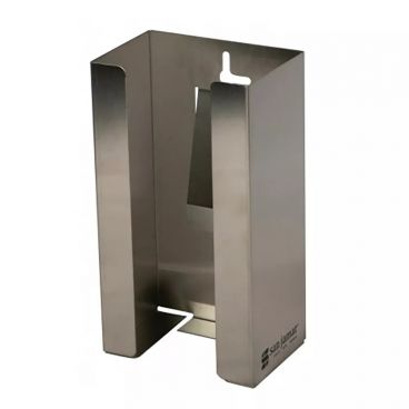 San Jamar G0801 Stainless Steel Disposable Glove Single Box Dispenser