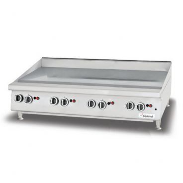 Garland / U.S. Range GTGG48-GT48M Liquid Propane 48" Wide HD Counter Series Heavy-Duty Countertop Stainless Steel Gas Griddle With Thermostatic Controls, 112,000 BTU