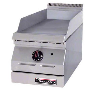 Garland ED-15G Designer Series 15" Electric Countertop Griddle w/ Side and Rear Splash Guards - 3.4 kW, 240/60/1
