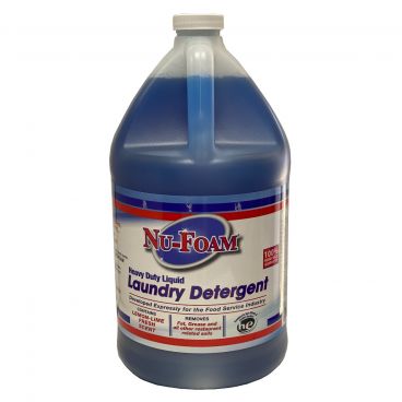 Nu-Foam 300022 1 Gallon Plastic Jug Glissen Heavy Duty Liquid Laundry Detergent