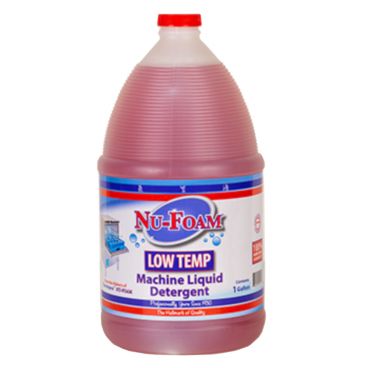 Glissen Nu-Foam 300181 One-Gallon NU-FOAM Low Temp Machine Liquid Detergent