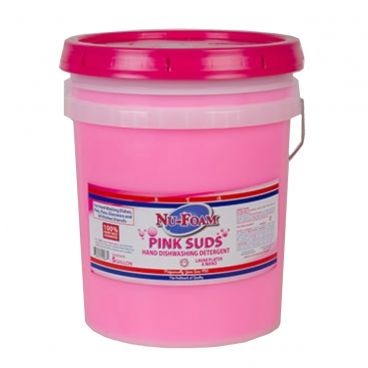 Glissen Nu-Foam 300563 Five-Gallon Pink Suds Hand Dishwashing Liquid Detergent