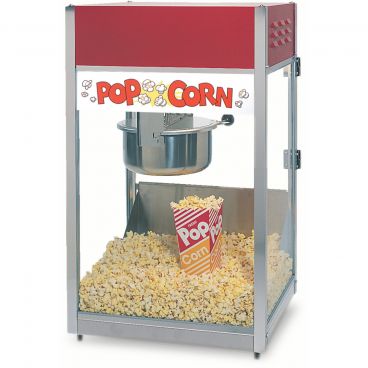 Gold Medal 2085 60 Special 6 oz Kettle 19" Wide Countertop Electric Popcorn Machine With Heated Corn Deck, 120V 1220 Watts