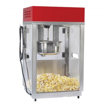 Gold Medal 2660SR Pop About Popper 6 oz Kettle 19 1/4" Wide Countertop Electric Popcorn Machine With E-Z Kleen Kettle, 120V 1220 Watts