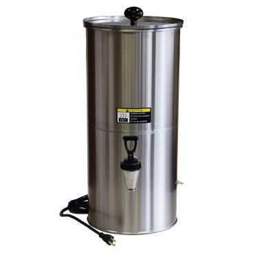 Cecilware BD505SS-177 Bulk 17" 5 Gallon Stainless Steel Bulk Hot Water Dispenser With Heater, 120V