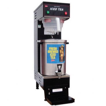 Cecilware TB3 9 1/4" Automatic Iced Tea Brewer And B-1/3T Dispenser With 3 Gallon Capacity, 120V
