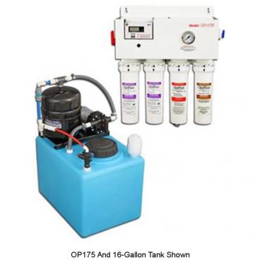 Groen 171837 Complete OP175/50 Reverse Osmosis 175-Gallons Per Day Water Filtration System With Mineral Addition And 50-Gallon Tank For HY-3 And HY-5 HyPlus Steamers