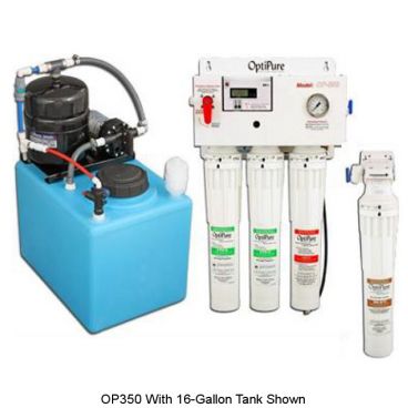 Groen 171904 Complete OP350/50 Reverse Osmosis 350-Gallons Per Day Water Filtration System With Mineral Addition And 50-Gallon Tank For HY-6 And HY-10 HyPlus Steamers