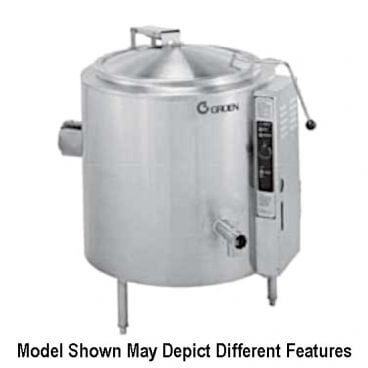 Groen AHS-40_NAT Stainless Steel 40 Gal. Natural Gas Low Height Kettle