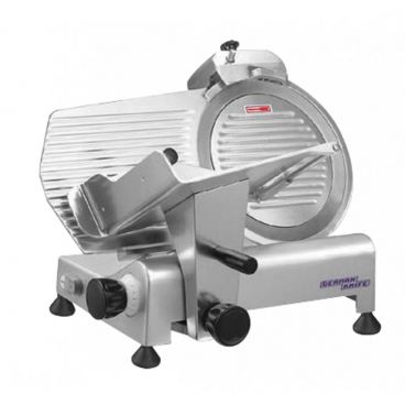 Turbo Air GS-12LD German Knife 25" Manual Light Duty Electric Food Slicer With 12" Diameter Knife, 115 Volts