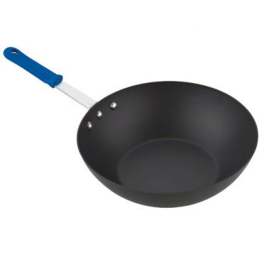 Vollrath H4015 Aluminum Wear Ever 11 1/2" Stir Fry Pan with HardCoat Interior and Cool Handle