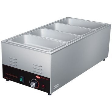 Hatco CHW-43 Countertop 4/3 Size Stainless Steel Retermalize / Cook And Hold Heated Well With Adjustable Temperature Dial Control, 120V 1800 Watts