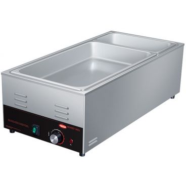 Hatco HW-43 Countertop 4/3 Size Stainless Steel Holding Heated Well With Adjustable Temperature Dial Control, 120V 1200 Watts