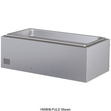 Hatco HWBLIB-FUL Low-Watt 14" Wide x 22" Deep Rectangular Insulated Bottom-Mount Full-Size Built-In Heated Well Without Drain, 120V 750 Watts