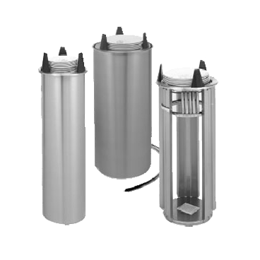 APW Wyott HL-6 9" Heated Tubular Drop-In Style Lowerator Dish Dispenser for 5-1/8" To 5-3/4" Diameter Dishware, 240 Watts