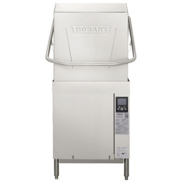 Hobart AM16-BAS-8 Standard 17 Inch Opening High Temp Sanitizing Door Style Dishwasher Single Tank 220 to 240 Volts 3 Phase