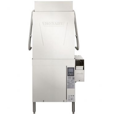 Hobart AM16T-BAS-10 Tall 27 Inch Opening High Temp Sanitizing Door Style Dishwasher Single Tank 380 to 415 Volts 3 Phase