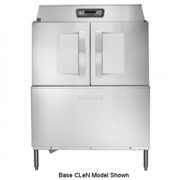 Hobart CL64ENVY-2 CLeN Hatchable Installation Right-To-Left 2-Tank High-Temp 342 Racks Per Hour Conveyor-Type Commercial Dishwasher, 480 Volts, 3-phase