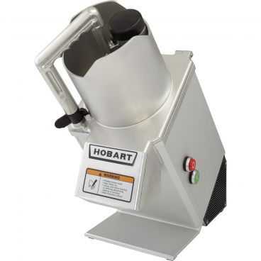 Hobart FP150-1 Countertop Continuous-Feed 14 lb Per Minute Angled Front Food Processor Unit Only With 1/2 HP Motor And Full-Size Aluminum Hopper, 120 Volts, 1-phase