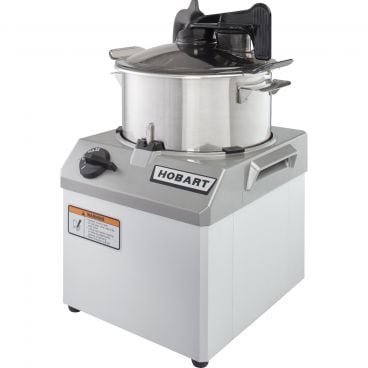 Hobart HCM61-1 Bowl-Style 6-Quart Single-Speed Food Processor With 1725 RPM COOLCUTTER Knife And Stainless Steel Bowl, 1.5 HP Motor 120 Volts, 1-phase