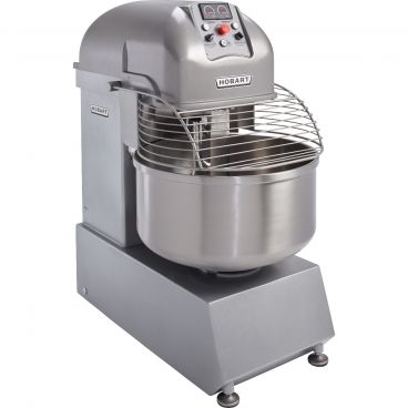 Hobart HSL350-1 Heavy-Duty 350 lb Spiral Dough Mixer With 2-Speed Mix Arm And Reversible Bowl Drive, 8.0 HP Spiral Motor / 1.0 HP Bowl Motor, 208 Volts, 3-phase