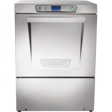 Hobart LXEC-3 LXe Series ENERGY STAR Certified Low-Temp Chemical Sanitizing 34-Racks Per Hour Stainless Steel Undercounter Dishwasher, 120V