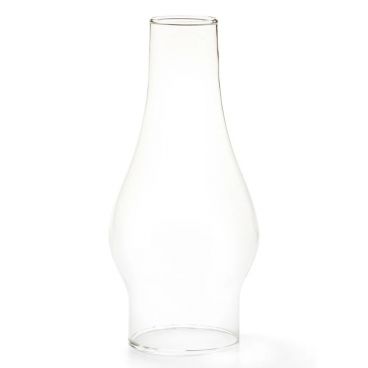 Hollowick 28C Clear 3 Inch Fitter Chimney Glass Globe