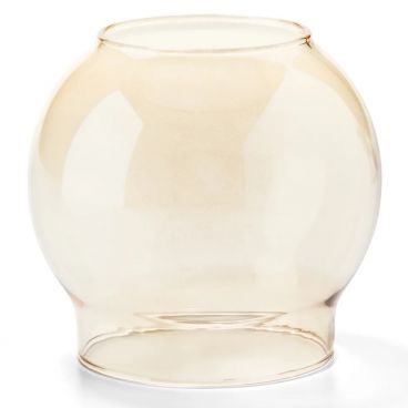 Hollowick 35G Gold 3 Inch Fitter Bubble Glass Globe